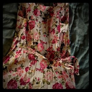 Spring floral dress